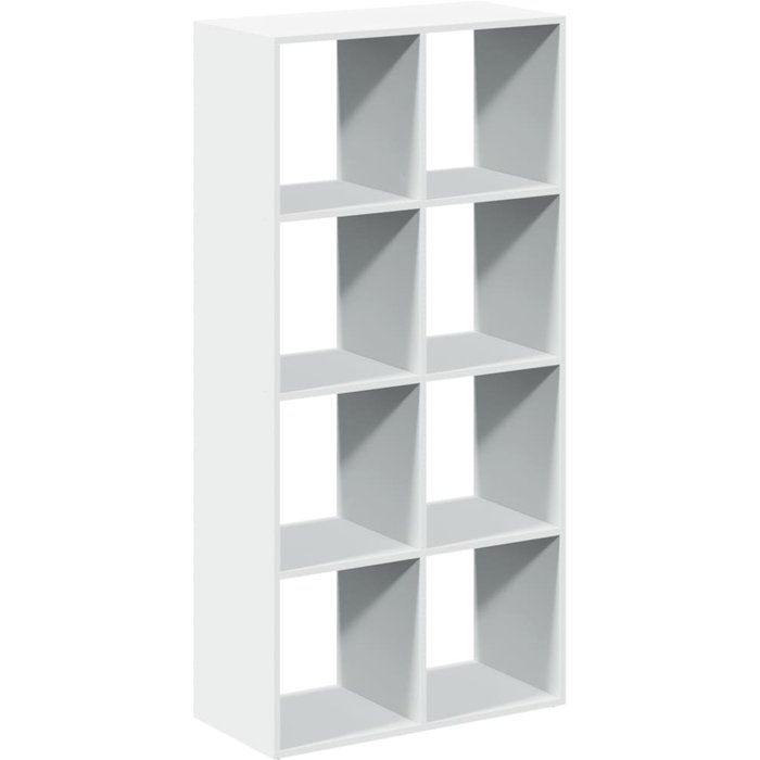 Librería divisora madera ingeniería blanco 69,5x29x137,5 cm – comfortxl