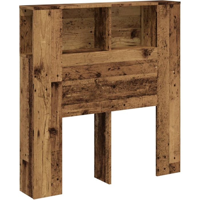 Cabecero de cama de madera antigua 100x19x104,5 cm - comfortxl
