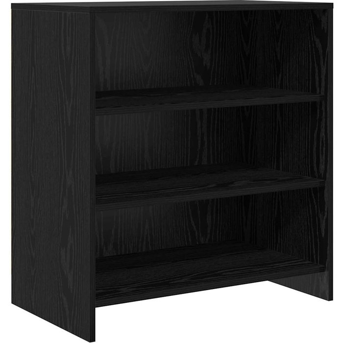 Vitrina | aparador negro 70 x 41 x 75 cm madera contrachapada