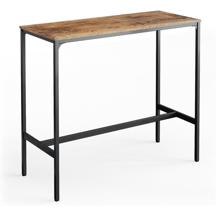 Vicco mesa de bar fyrk, madera antigua, 120 x 50 cm