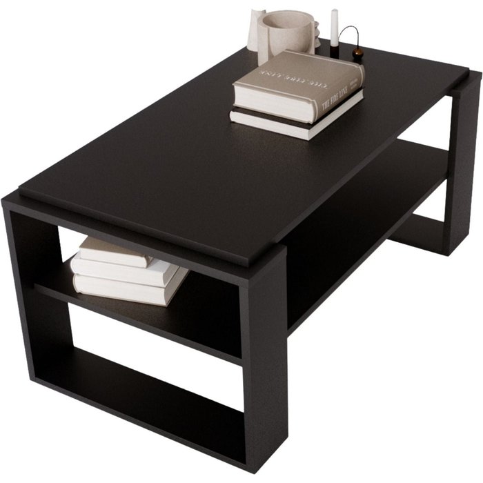 Table basse kaja96 moderne et stable pour le salon en matériaux composites.