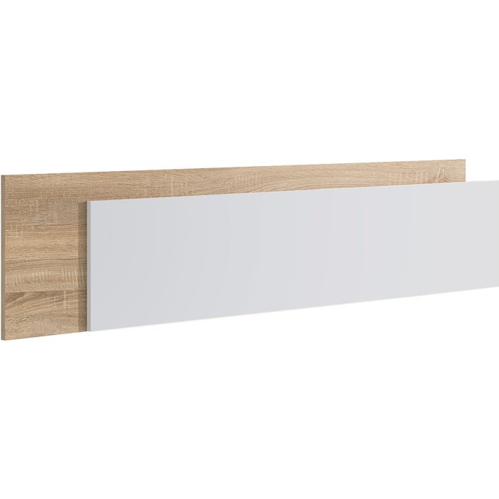 Cabecero de cama superpuesto - venprodin - 185x50x3 cambrian-blanco