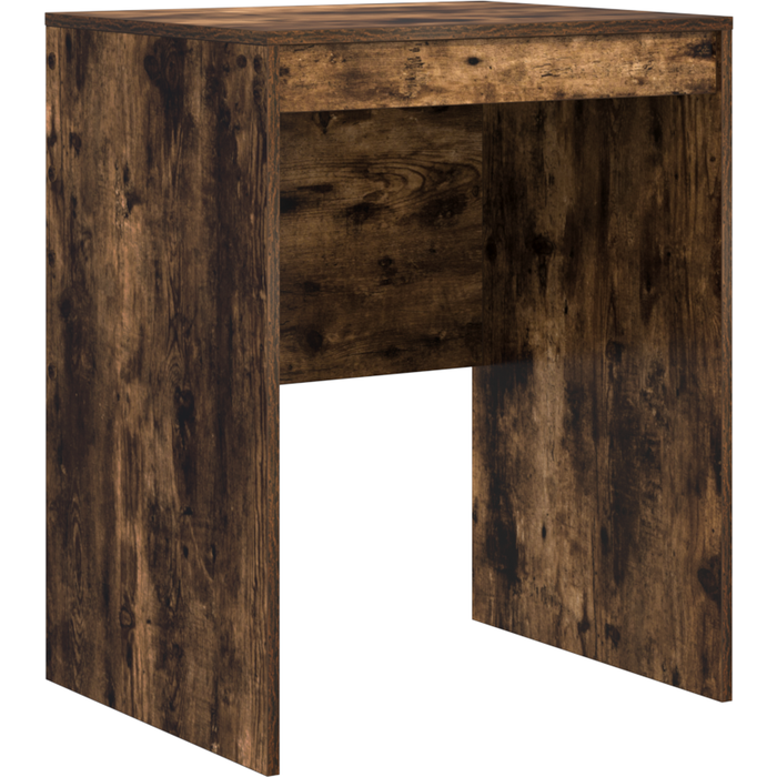 Escritorio de escritura roble ahumado madera elaborada cfw69871