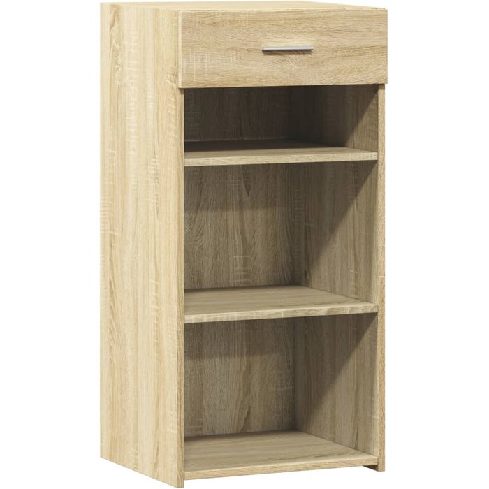 Aparador madera de ingeniería roble sonoma 45x42,5x93 cm - comfortxl