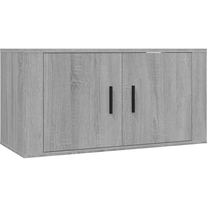 Mueble tv de pared gris sonoma 80x34,5x40 cm