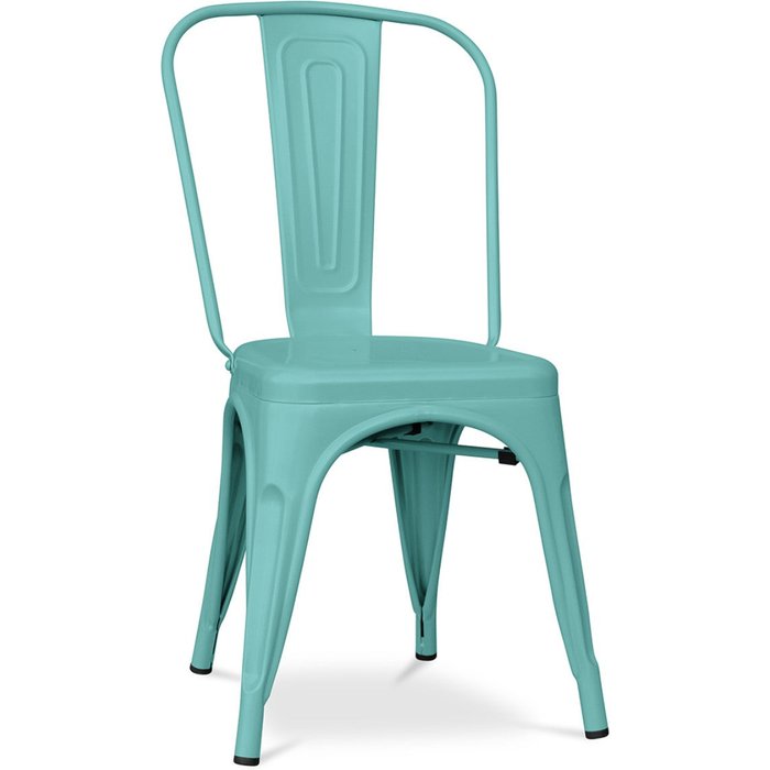 Silla industrial kalax de acero mate reforzado - gama alta-color verde claro