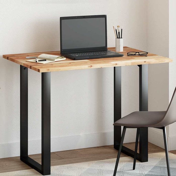 Tablero rectangular de madera maciza de acacia de 120x70x2 cm.