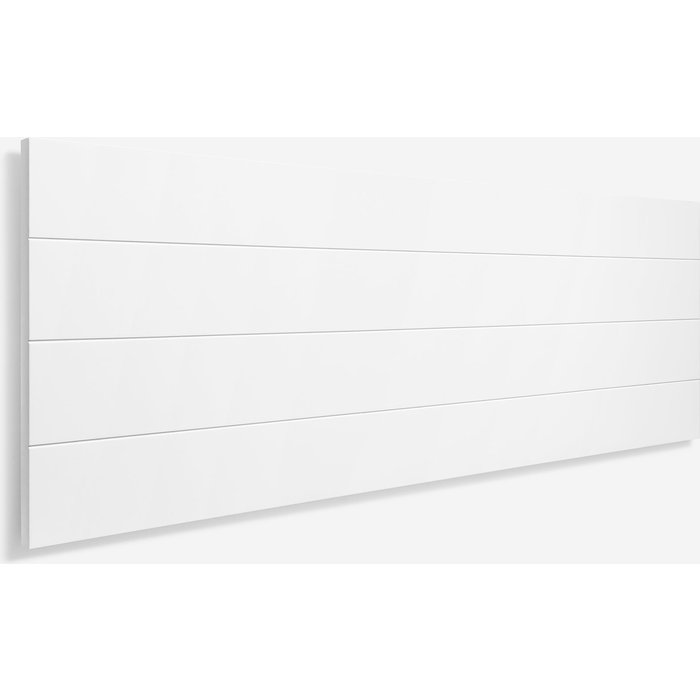 Pejecar – cabecero de madera para cama de 90 cm lacado blanco mate trevinca