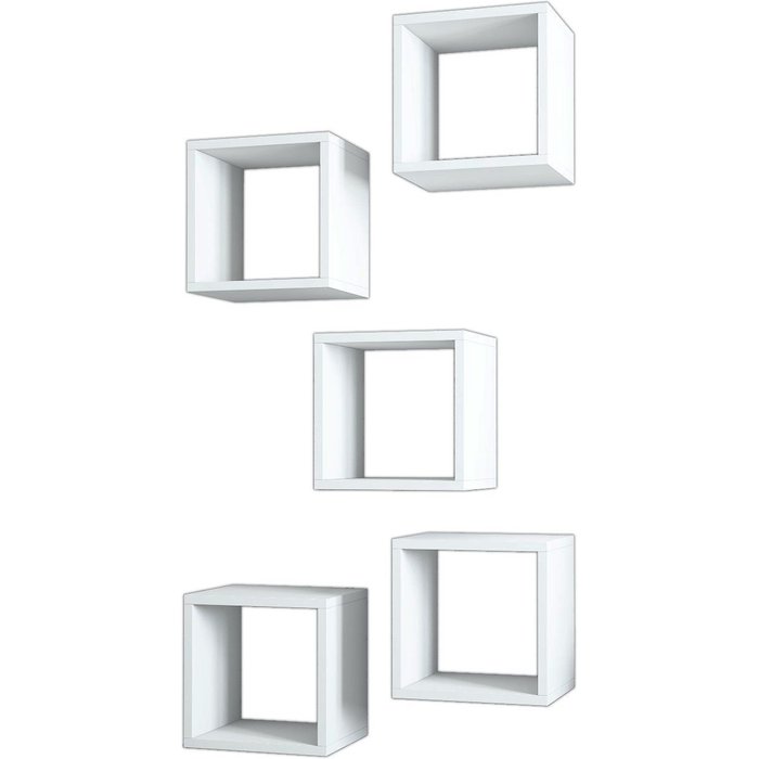 Estante de pared box blanco
