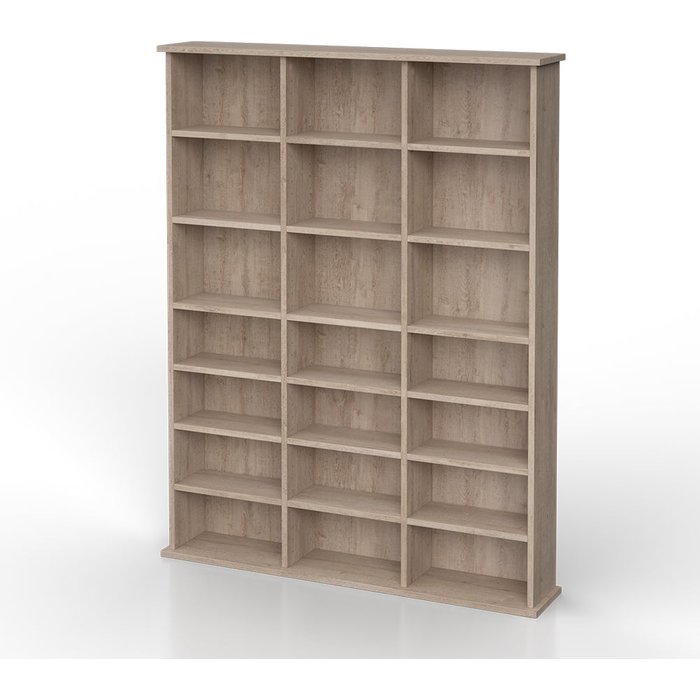 Vicco estante para cds jukebox, sonoma, 105.4 x 136 cm