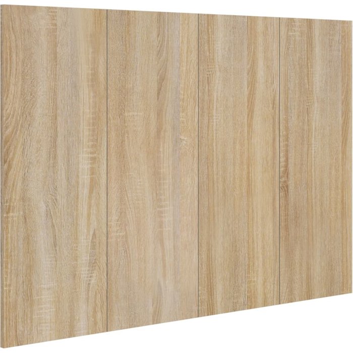 Cabecero de cama - mueble cabecero madera contrachapada sonoma 120x1,5x80 cm