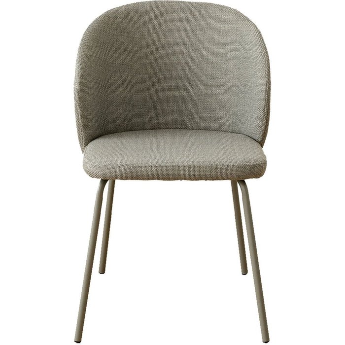 Silla tapizado gris 48 x 82 cm