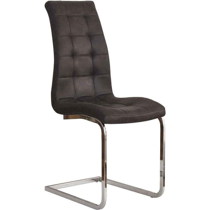 Regalos miguel - sillas comedor - silla bluy vintage - gris oscuro