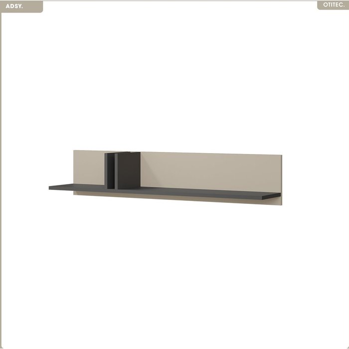 Estante mural - l.110 x h.22 x p.22 - adsy