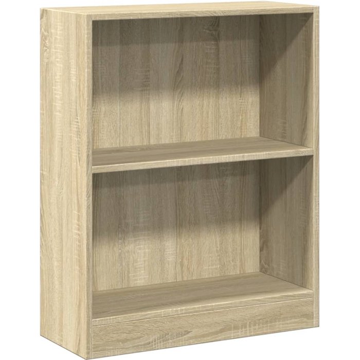 Estantería madera de ingeniería roble sonoma 60x24x76 cm – comfortxl