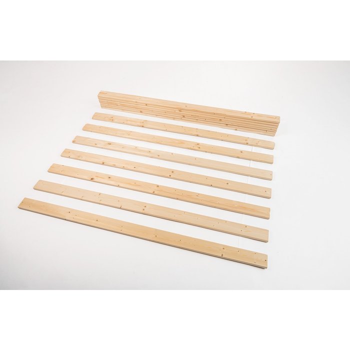 Listones de cama de madera maciza de abeto 160x200