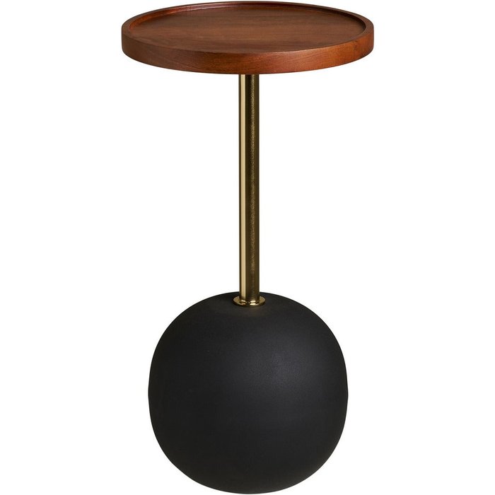 Mesa de centro sirone,madera,negro,kendra home