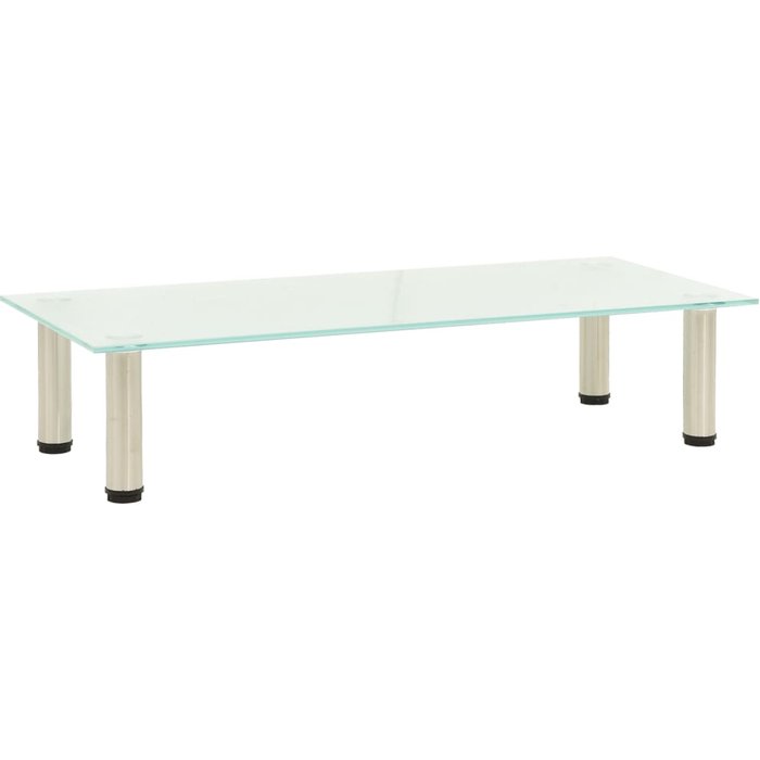Mueble para tv de vidrio templado esmerilado 80x35x17 cm