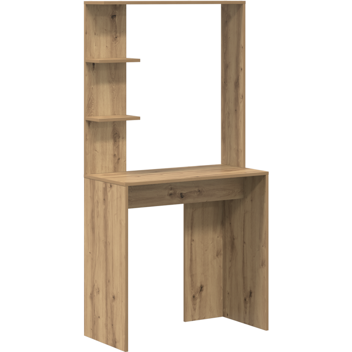 Escritorio de roble artesanal de madera resistente estándar cfw15972