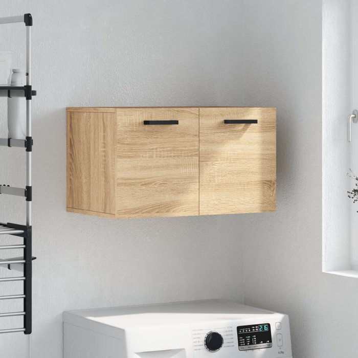 Maison exclusive - armario de pared madera ingeniería roble sonoma 60x36,5x35 cm