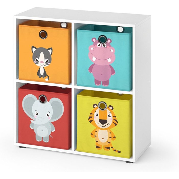 Vicco separador de ambientes tetra, blanco, 72.6 x 72 cm