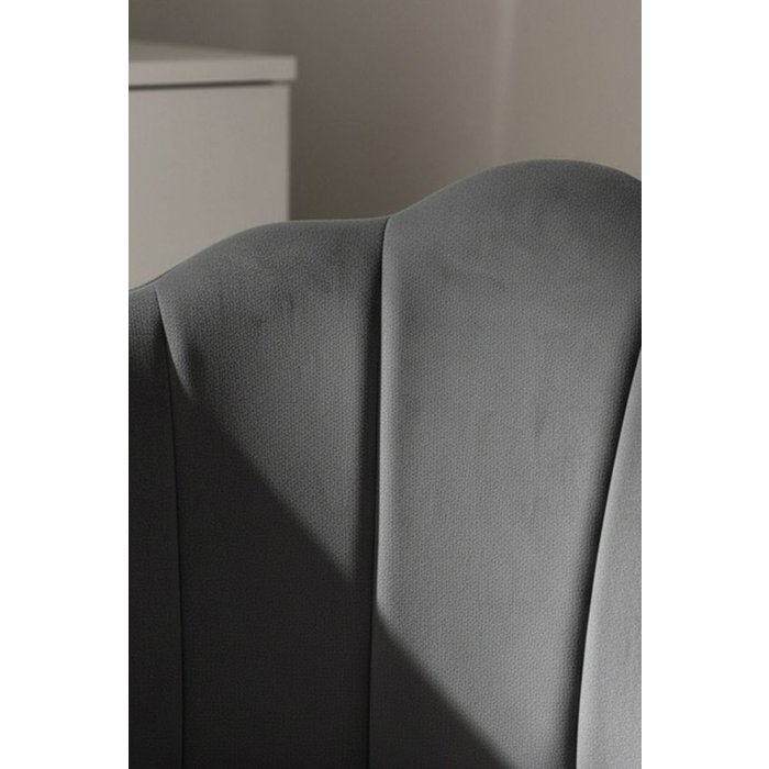 Regalos miguel - sillas comedor - silla blume gold terciopelo - gris oscuro