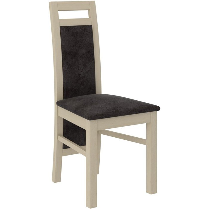 Silla sonoma madera clara y tela tela 34 colores mouka-tejido 27133