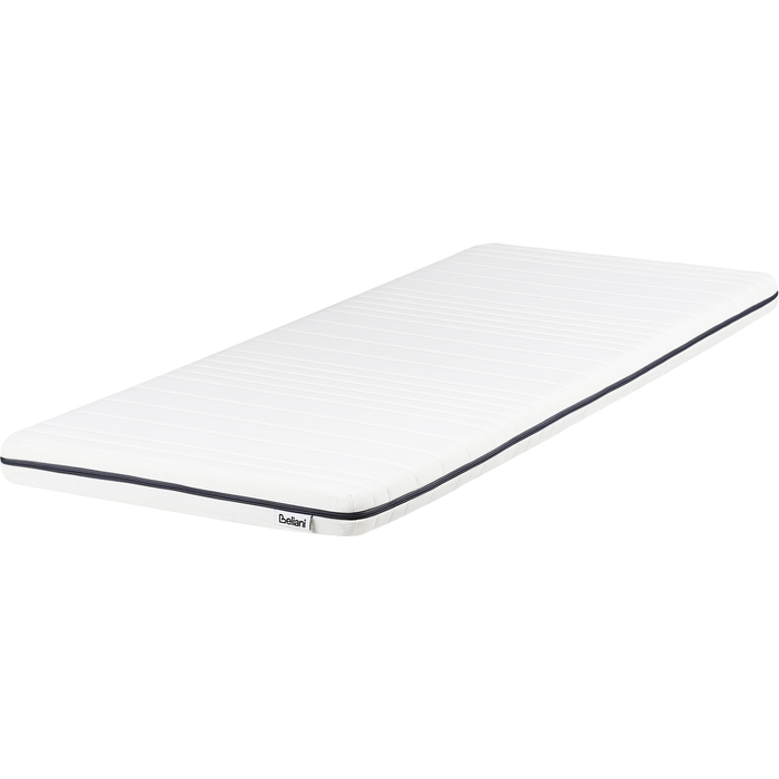 Beliani colchón de espuma con funda extraíble 80 x 200 cm precious