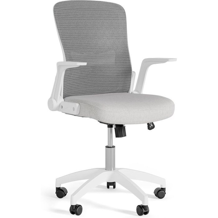 Silla de escritorio elliene giratoria en gris