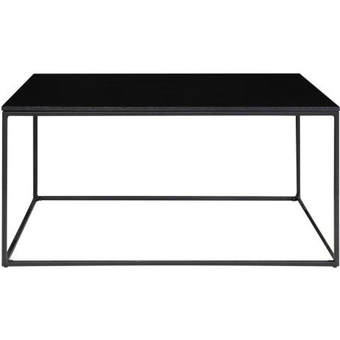Mesa de centro negra de 90x60 cm