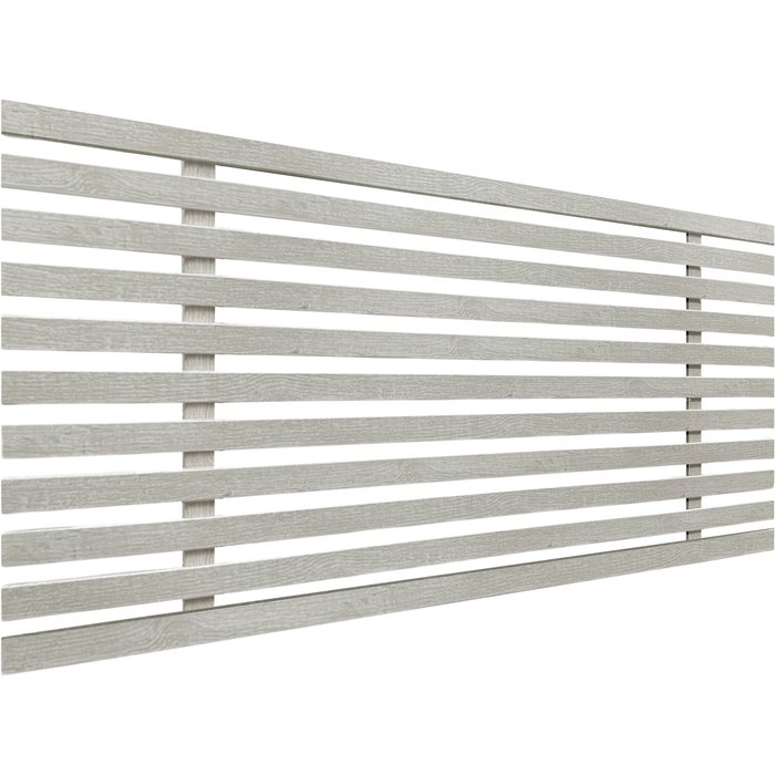 Dhome cabecero de madera reciclada dm estilo japones 95x46cm camas 90 - ártico