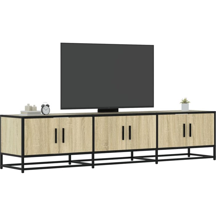 Mueble para tv madera de ingeniería roble sonoma 180x35x41 cm vidaxl