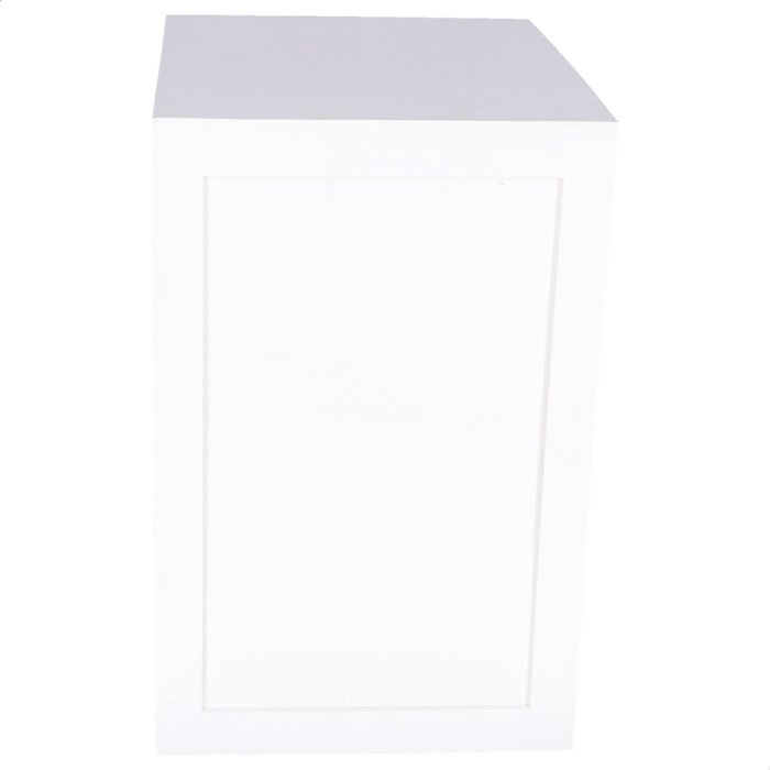 Wellhome cajonera 5 cajones 39x30x45 cm en blanco de madera