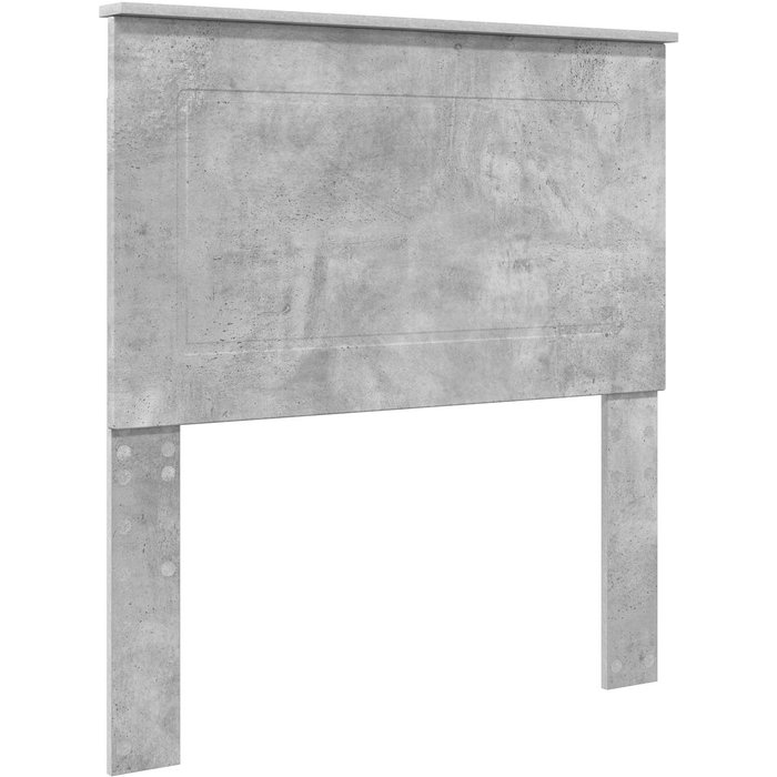 Cabecero cama - mueble cabecero gris concreto 100 cm madera de ingeniería