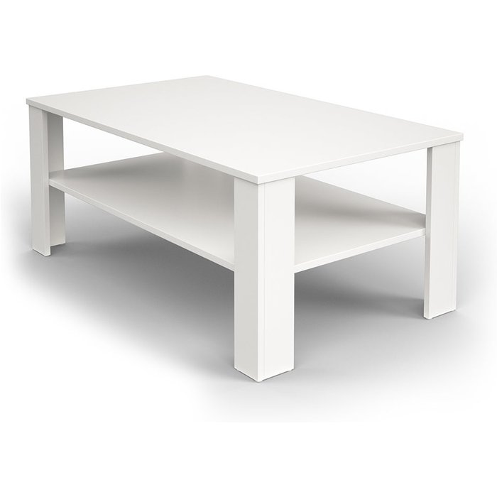 Vicco mesa de centro , blanco, 100 x 60 cm