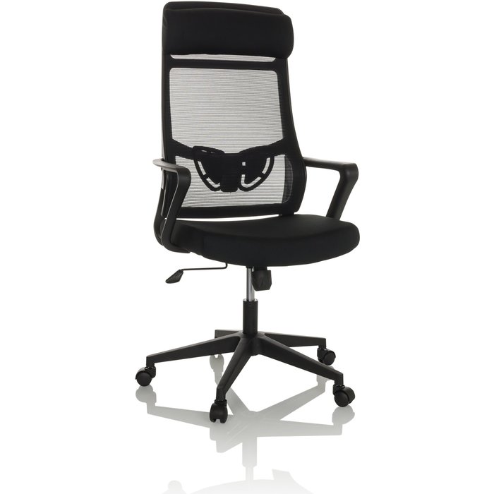 Silla de oficina / silla giratoria nekeo malla / tela negro hjh office