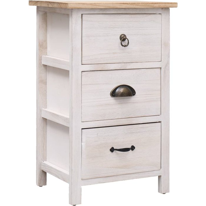 Mueble auxiliar 35x25x57 cm madera de paulownia