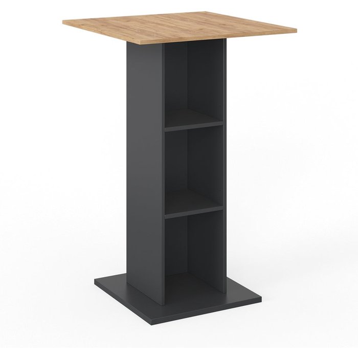 Vicco mesa de bar rodeo, antracita, 70 x 70 cm