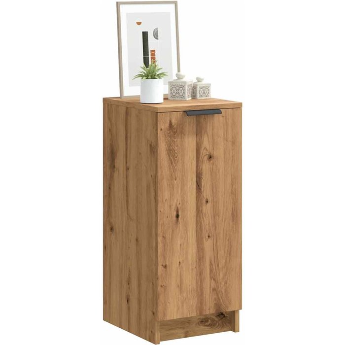 Zapatero de madera de ingeniería de roble hecho a mano