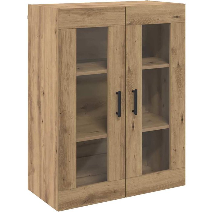 Vitrina | aparador marrón 69.5 x 34 x 90 cm madera contrachapada