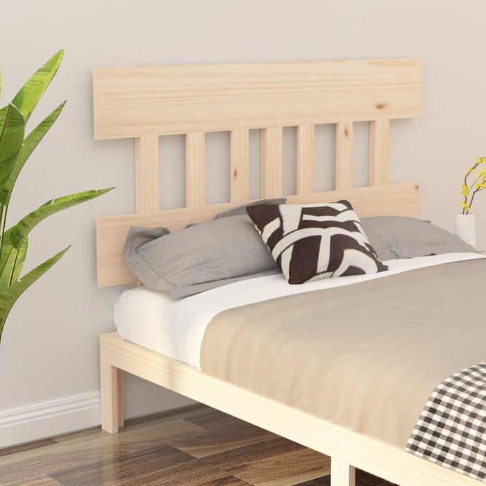 Maison exclusive - cabecero de cama madera maciza de pino 203,5x3x81 cm