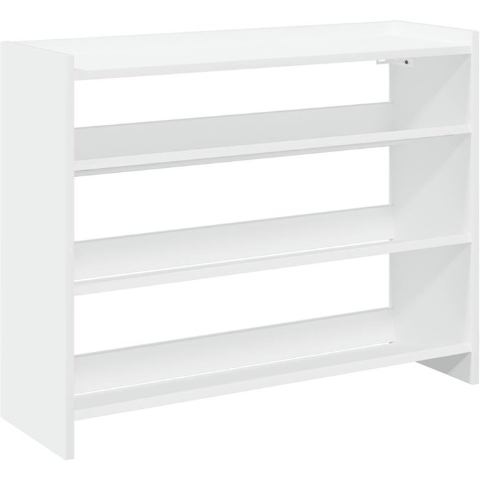 Zapatero de contrachapado blanco 80x25x62 cm - comfortxl