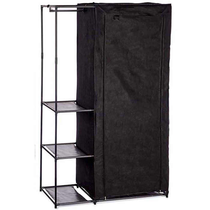 San ignacio armario kipit 105x43x172 cm en negro de polipropileno