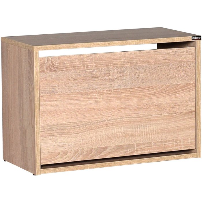 Zapatero kailua 1043, roble sonoma, 60x42x30cm, aglomerado laminado