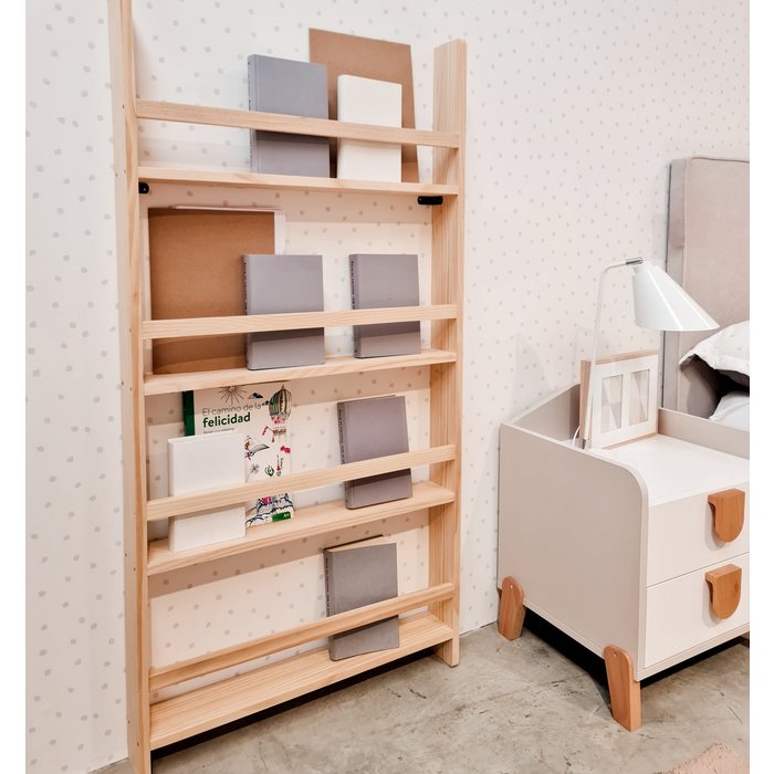 Estantería montessori librería para pared mediana (69 cm)