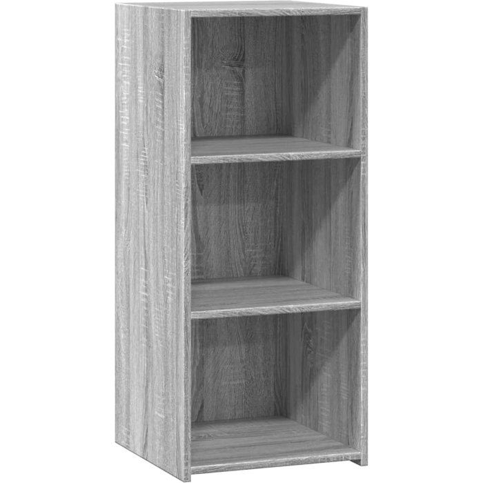 Aparador madera de ingeniería gris sonoma 40x41x93 cm - comfortxl