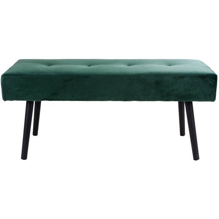Banco skiby,terciopelo,verde,kendra home