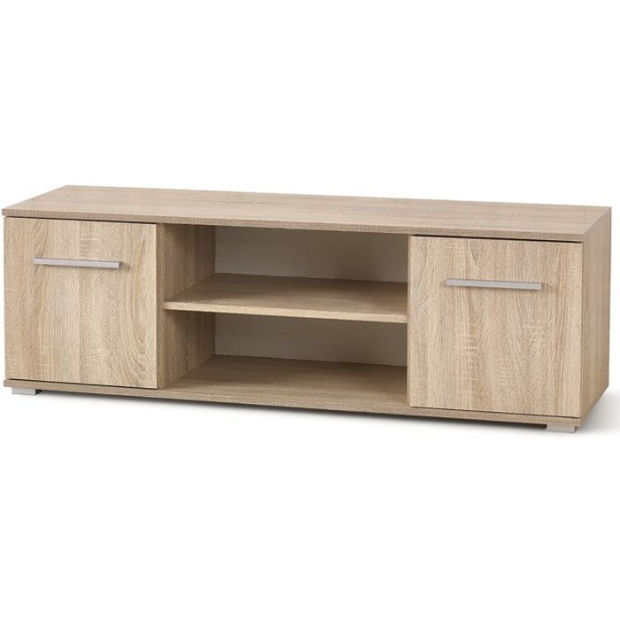 Mueble de tv escandinavo de mdf color madera isaure