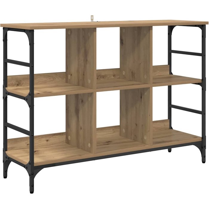 Vitrina | aparador marrón 102 x 32 x 73.5 cm madera contrachapada