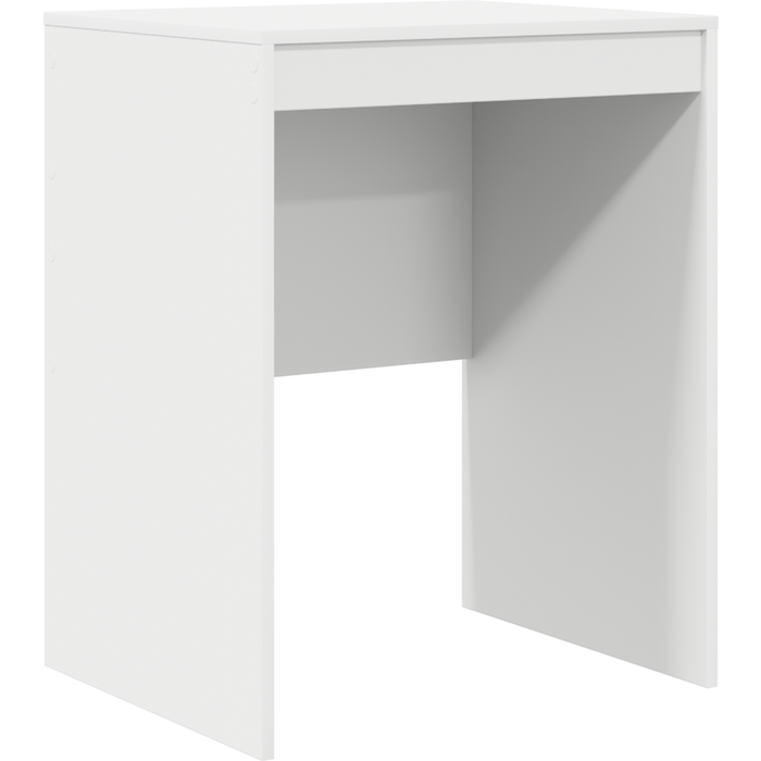 Escritorio de escritura blanco madera de confianza 60 x 50 x 76 cm cfw13172